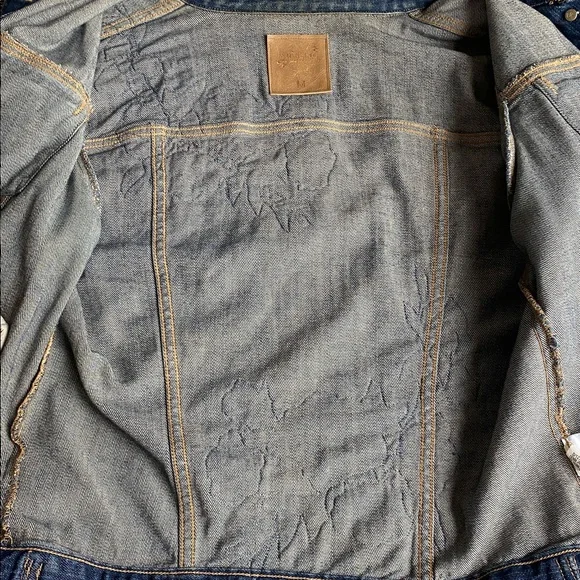 Starling Jackets Reworked Embroidered Denim Jacket - Picture 10 of 14